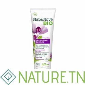 NAT&NOVE BIO SHAMPOOING BOUCLES CHEVEUX BOUCLES OU FRISES 250ML