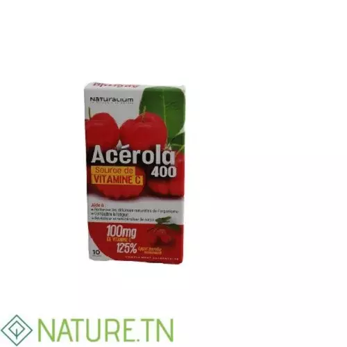 NATURALIUM ACEEROLA 400 10 GELULES 1