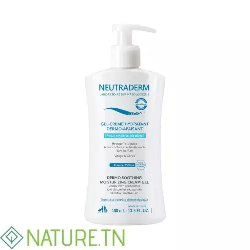 NEUTRADERM GEL CREME HYDRATANT DERMO-APAISANT 400ML 1