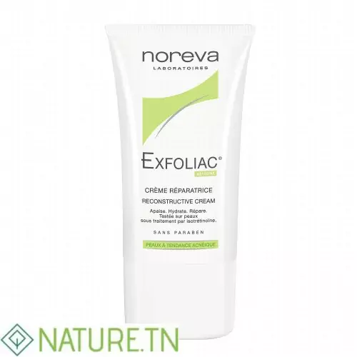 NOREVA EXFOLIAC CREME REPARATRICE 40ML 2