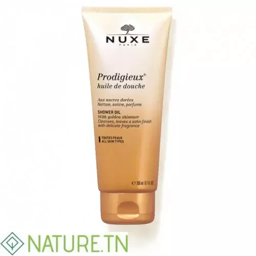 NUXE PRODIGIEUX HUILE DE DOUCHE PRECIEUSE PARFUMEE 200ML 2