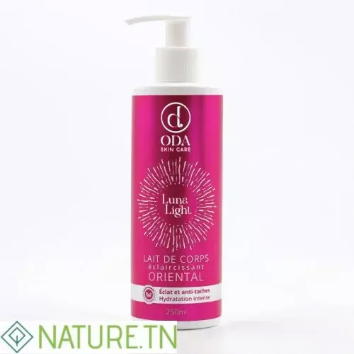 ODA LAIT DE CORPS ECLAIRCISSANT ORIENTAL ,250 ML