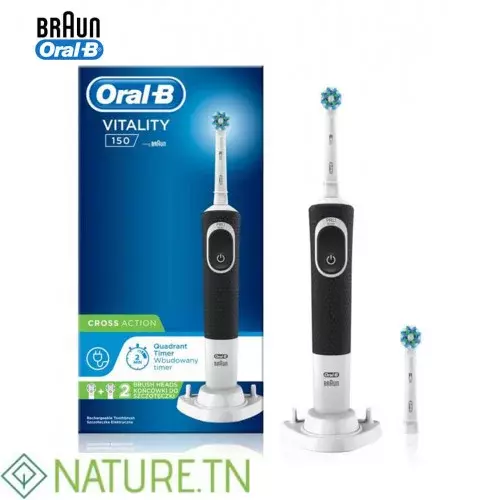 ORAL B BROSSE A DENTS ELECTRIQUE VITALITY 150 CROSSACTION D100.424.1 1