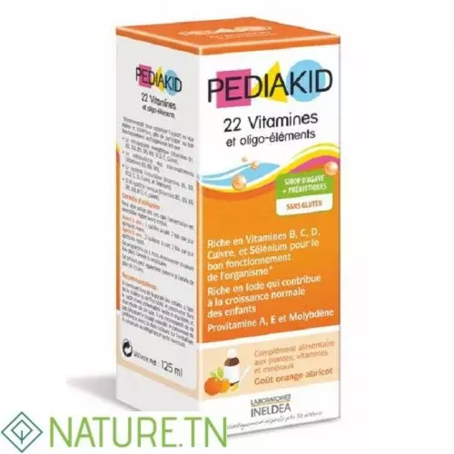 PEDIAKID 22 VITAMINES & OLIGO-ELEMENTS 125 ML 1
