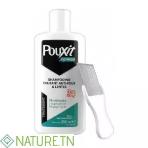 POUXIT SHAMPOOING TRAITANT ANTI-POUX&LENTES 200ML