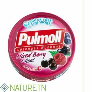 PULMOLL SANS SUCRE SAVEUR FRUITS ROUGES 45G