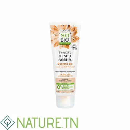 SO BIO SHAMPOOING CHEVEUX FORTIFIES AU GUARANA BIO 250ML 2 SO BIO SHAMPOOING CHEVEUX FORTIFIES AU GUARANA BIO 250ML 2