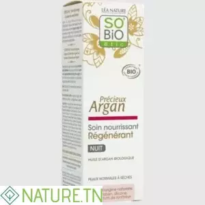 SO BIO PRECIEUX ARGAN SOIN NUIT NOURRISSANT REGENERANT 50ML