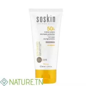 SOSKIN 03 CREME SOLAIRE TEINTEE MEDIUM DEEP SPF50+, 50 ml