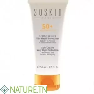SOSKIN CREME SOLAIRE TRES HAUTE PROTECTION SPF50+