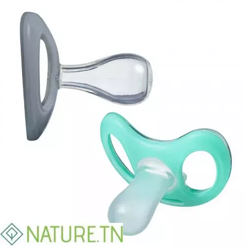 TOMMEE TIPPEE ADVANCED 2 SUCETTES SENSIBLE EN SILICONE 6-18M 1