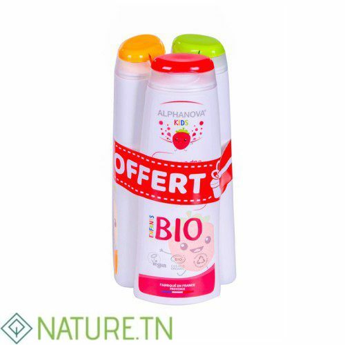 TRIO ALPHANOVA KIDS VA PRENDRE TA DOUCHE GEL LAVANT 3EN1 250ML ( 3EME OFFERT) 2
