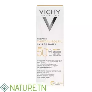 VICHY CAPITAL SOLEIL UV-AGE DAILY FLUIDE ANTI-PHOTOVIEILLISSEMENT SPF50+ 40ML