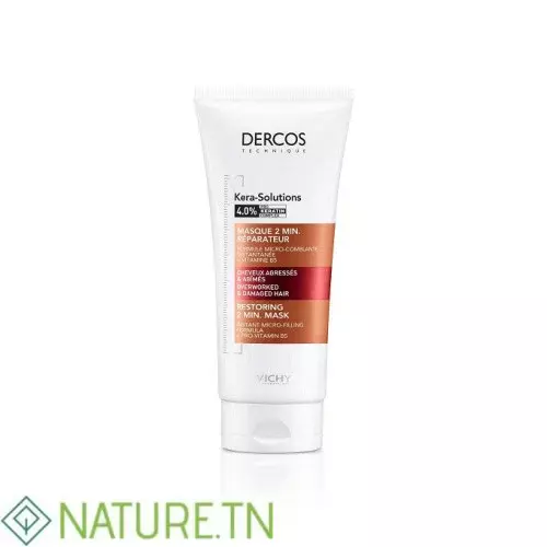 VICHY DERCOS KERA-SOLUTIONS MASQUE 2MIN REPARATEUR 200ML 2
