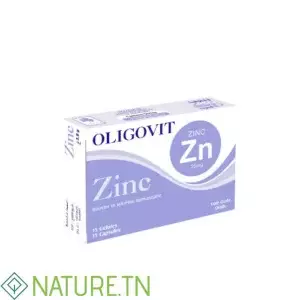 VITAL OLIGOVIT ZINC 25MG 15 GELULES