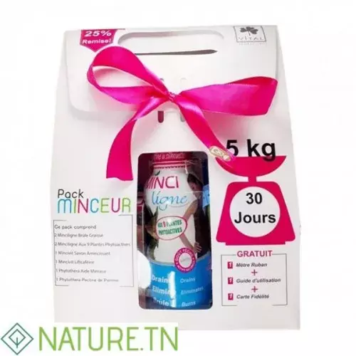 VITAL PACK MINCEUR PERDRE 5 KG EN 30 JOURS 2