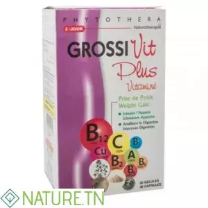 VITAL PHYTOTHERA GROSSIVIT PLUS VITAMINE 45 GELULES
