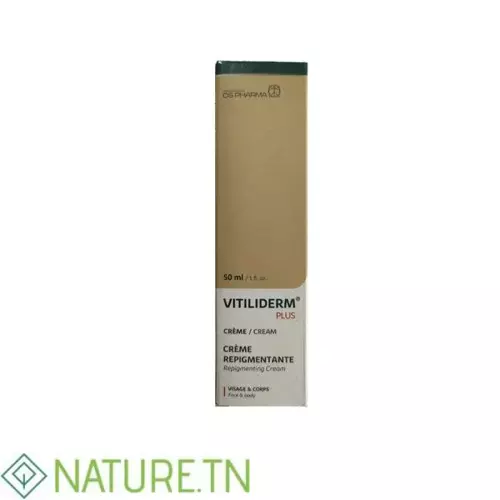VITILIDERM PLUS CREME REPIGMENTANTE VISAGE ET COPRS 50ML 1