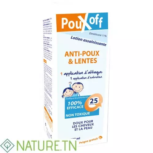XEN POUXOFF LOTION ANTI POUX SPRAY ENFANTS 100ML 1