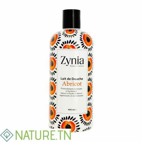 ZYNIA LAIT DE DOUCHE ABRICOT 400ML 2