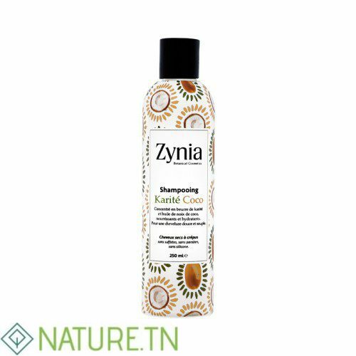 ZYNIA SHAMPOING KARITE COCO CHEVEUX SEC 250ml 1
