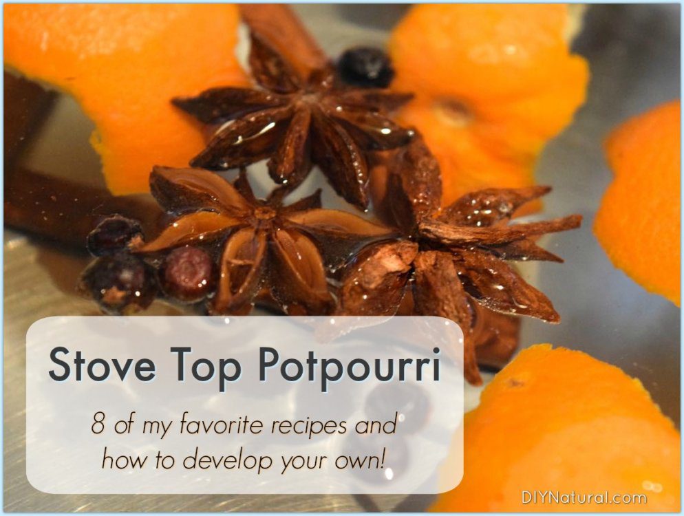 You are currently viewing 8 recettes simples de pot-pourri mijotés à faire soi-même