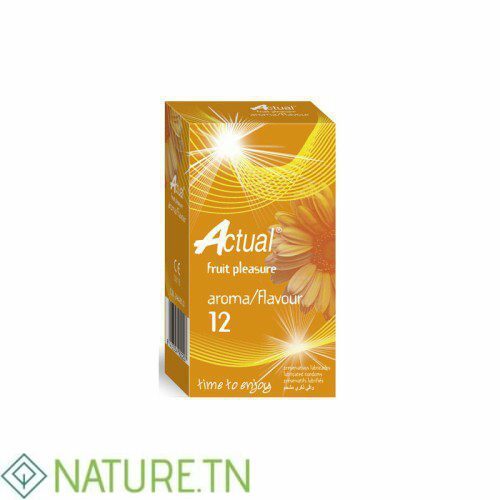 ACTUAL PRESERVATIF AROME/SAVEUR BOITE DE 12 1