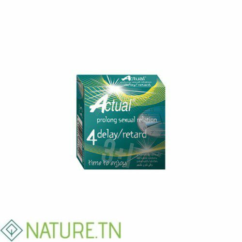 ACTUAL PRESERVATIF RETARD BOITE DE 4 1