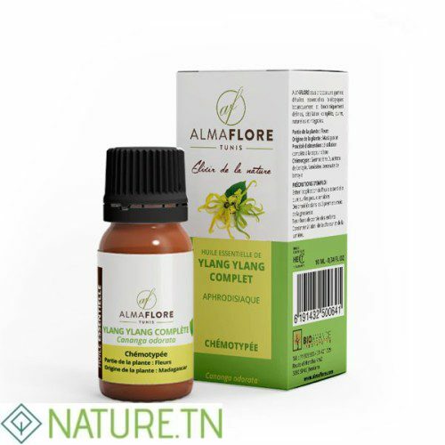 ALMAFLORE HUILE ESSENTIELLE YLANG YLANG COMPLET 10ML 1