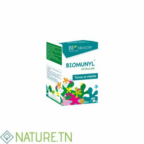 BIO HEALTH BIOMUNYL SPIRULINE 45 GELULES 1