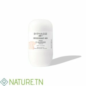 BYPHASSE DEODORANT ROLL ON ANTI TACHES HUILE D’AMANDE DOUCE 50ML