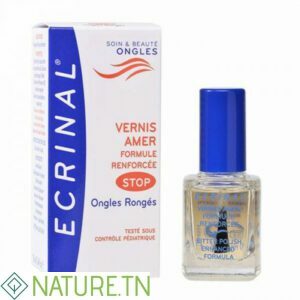 ECRINAL VERNIS AMER STOP AUX ONGLES RONGES 10ML
