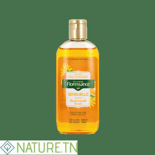 FLORESSANCE HUILE DE MASSAGE SENSUELLE, 150ML 1