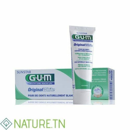 GUM DENTIFRICE ORIGINAL WHITE 75ML 1