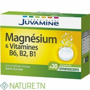 JUVAMINE MAGNESIUM & VITAMINES B6 B2 B1 30 COMPRIMES
