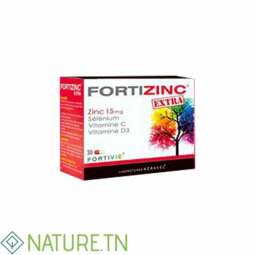 KERAVEL FORTIZINC EXTRA B/30 GELULES 2