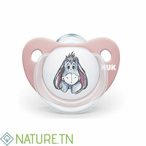 NUK SUCETTE DISNEY AVEC BOITE 6 -18 MOIS ROSE 1