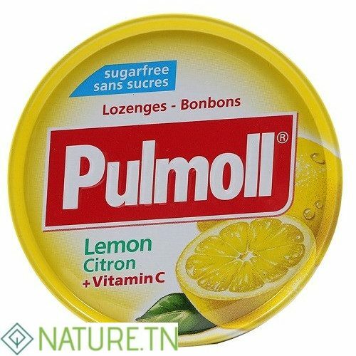 PULMOLL CITRON ET VITAMINE C SANS SUCRES 45G 2