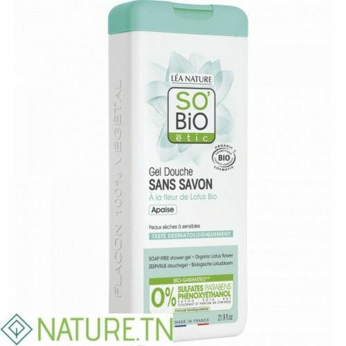 SO BIO GEL DOUCHE SANS SAVON A LA FLEUR DE LOTUS 650ML 2