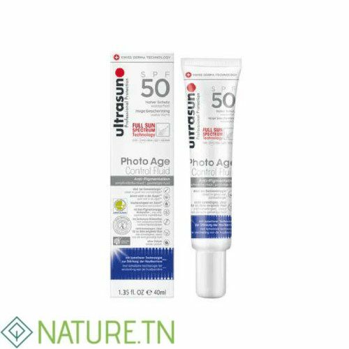 ULTRASUN PHOTO AGE ANTI PIGMENTATION FLUID SPF 50 40ML 2