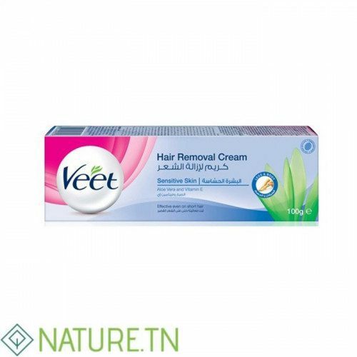 VEET HAIR REMOVAL CREAM SILK AND FRESH FOR SENSITIVE SKIN 100G 1
