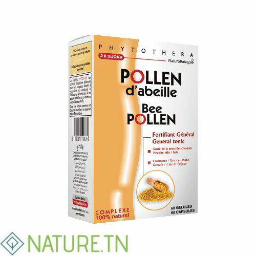 VITAL PHYTOTHERA POLLEN D'ABEILLES 60 GELULES 2