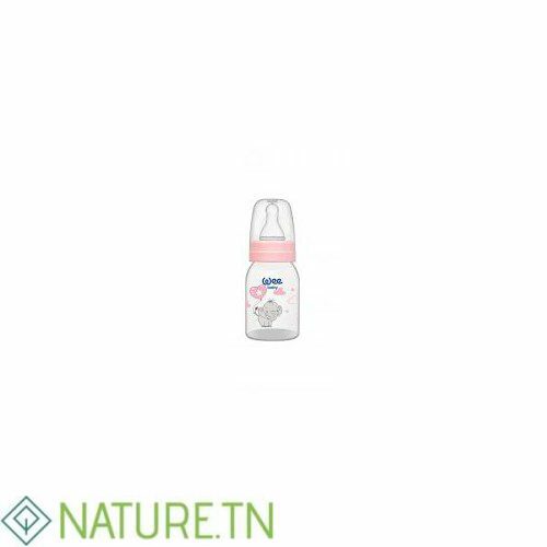 WEE BABY NATURAL BIBERON EN PLASTIQUE 0-6M 125ML 851 1