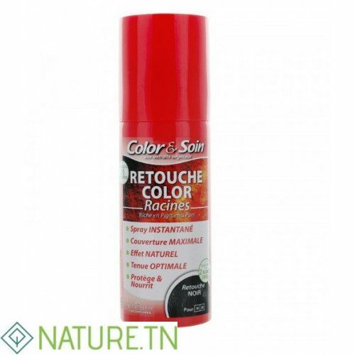 3 CHENES COLOR ET SOIN SPRAY RETOUCHE NOIR 75 ML 3 3 CHENES COLOR ET SOIN SPRAY RETOUCHE NOIR 75 ML