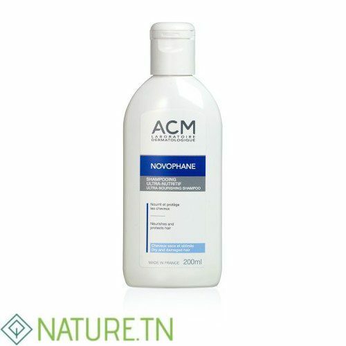 ACM NOVOPHANE ULTRA NUTRITIVE SHAMPOOING CHEVEUX SECS 200ML 2