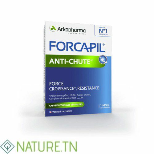 ARKOPHARMA FORCAPIL ANTI CHUTE TRIPLE ACTION 30 COMPRIMES 2