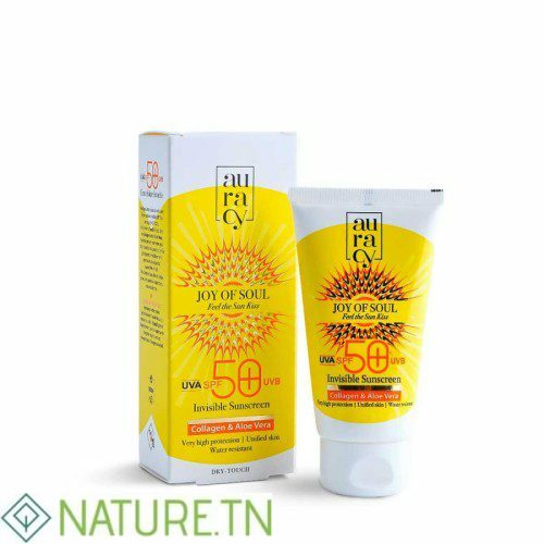 AURACY JOY OF SOUL ECRAN SOLAIRE INVISIBLE SPF 50+ 50GR 2