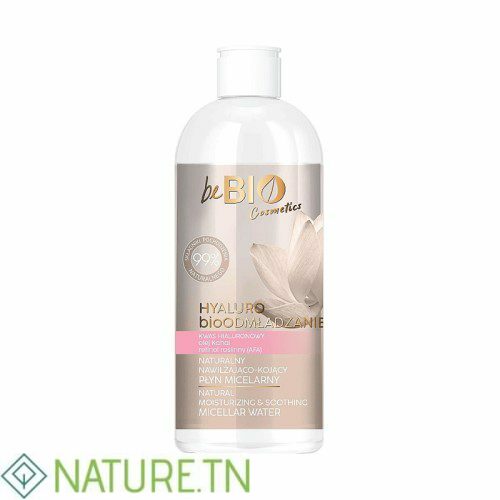 BEBIO COSMETICS EAU MICELLAIRE HYDRATANT APAISANTE HYALURO BIOREJUVENATION 400ML 2