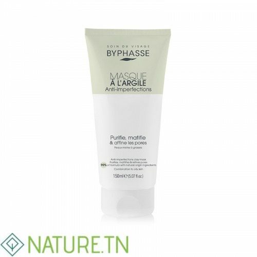 BYPHASSE MASQUE A L'ARGILE ANTI-IMPERFECTIONS 150ML 1