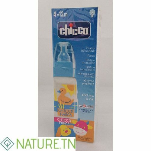 CHICCO BIBERON Plastique 4-12MOIS 150ML 1